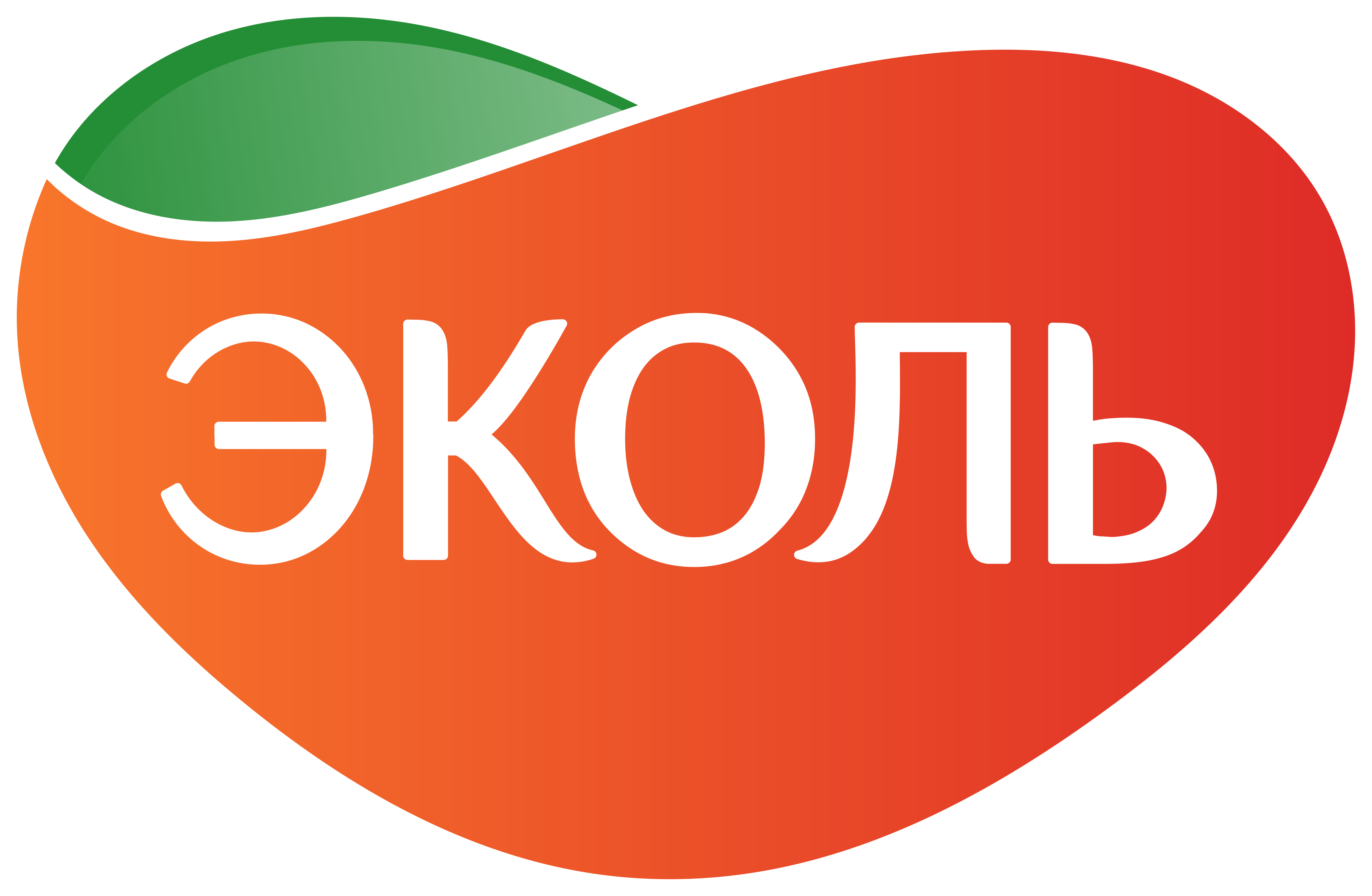 Лого с белой обводкой EKOL EKOLMARKET ЭКОЛЬ